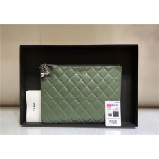 CHANEL 샤넬 램스킨 클러치 27CM AS1011