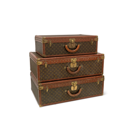 LOUIS VUITTON 루이비통 모노그램 트렁크 비스텐 알저 수트케이스 트렁크백 60cm