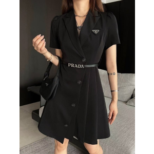 PRADA 프라다 단추 원피스 (벨트포함)