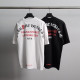 CHROME HEARTS 크롬하츠 립 레터링 오버핏 반팔티
