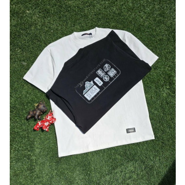 LOUIS VUITTON 루이비통 고무나염 오버핏 반팔