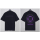 CHROME HEARTS 크롬하츠 레더나염 반팔 오버핏 2COLOR