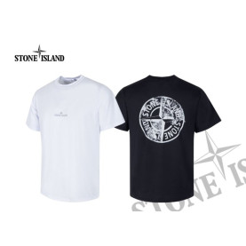STONE ISLAND 스톤아일랜드 프린트 실리콘 반팔