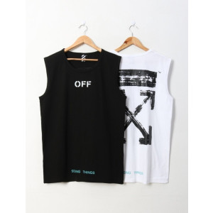 ●8월 판매 15위● OFF-WHITE 오프화이트 슬리브리스