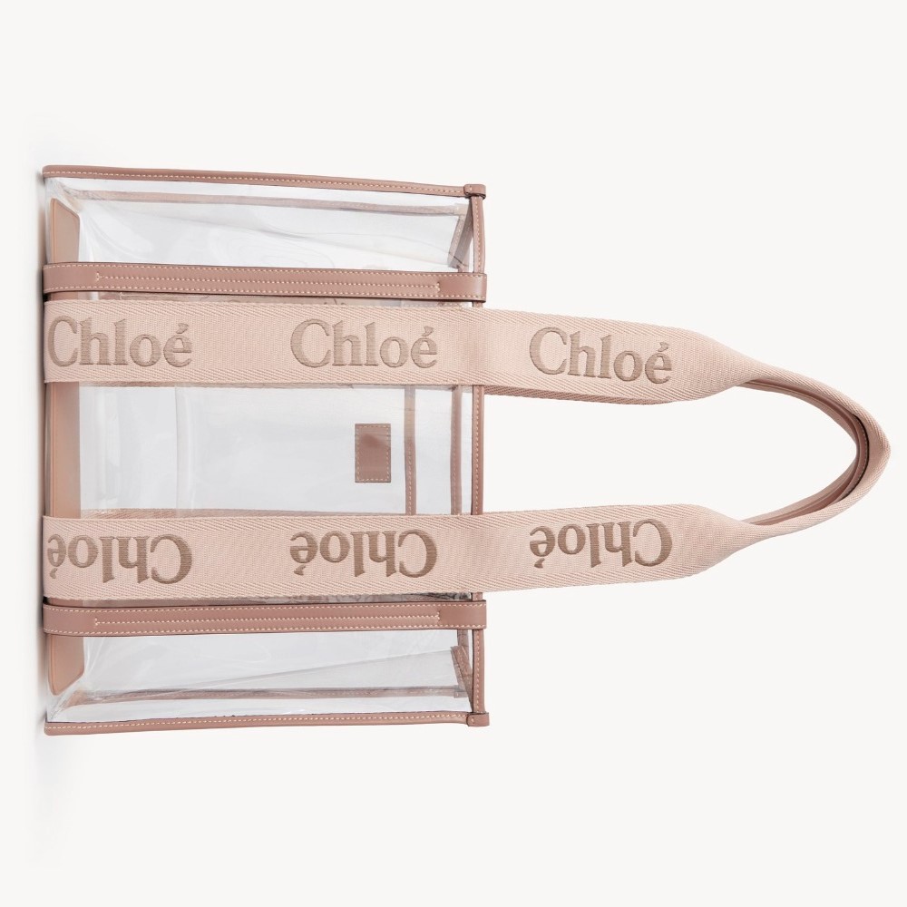 DIOR 디올 젤리 & 가죽 Woody 토트백 US383 2COLOR