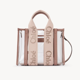 DIOR 디올 젤리 & 가죽 스몰 Woody 토트백 US397 2COLOR