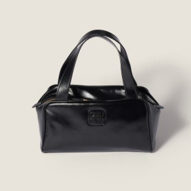MIUMIU 미우미우 가죽 탑 핸들백 5BB182