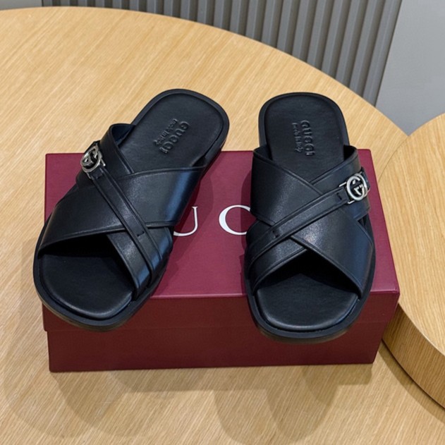 GUCCI 구찌 남성용 슬리퍼 G62386 2COLOR