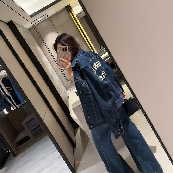 CELINE 셀린느 데님패치 트러커 자켓