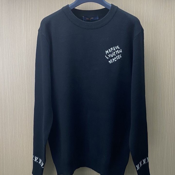 LOUIS VUITTON 루이비통 시그니처 크루넥 니트