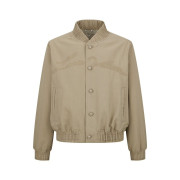 LOUIS VUITTON 루이비통 엠브로이더드 코튼 블렌드 봄버 자켓