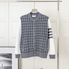 THOM BROWNE 톰브라운 메탈버튼 체크배색 자켓 2COLOR