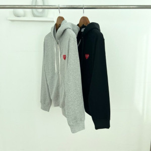 COMME DES GARCONS 꼼데가르송 레드와펜 후드집업