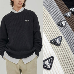 PRADA 프라다 하찌 라운드 니트