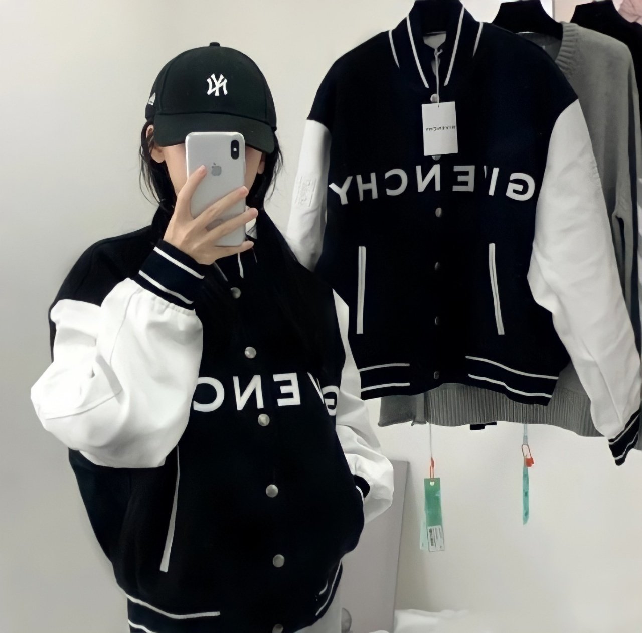 GIVENCHY 지방시 파리스 바시티 자켓