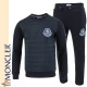 MONCLER 몽클레어 빅로고 패딩 맨투맨 셋업