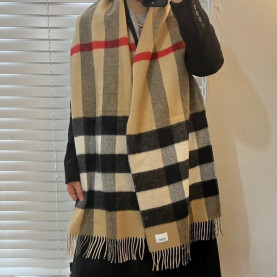 BURBERRY 버버리 캐시미어 숄 머플러