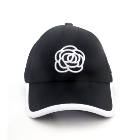 CHANEL 샤넬 플라워자수 볼캡
