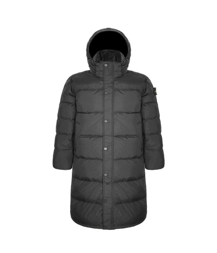 STONE ISLAND 스톤아일랜드 구스다운 베이직 롱패딩 자켓