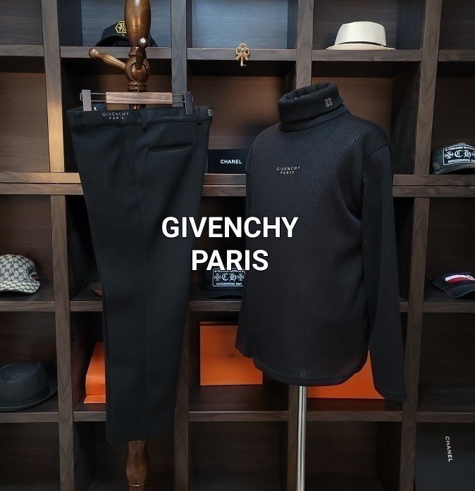 GIVENCHY 지방시 모던 스판 터틀넥 셋트