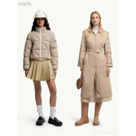 MONCLER 몽클레어 체크 다운 패딩