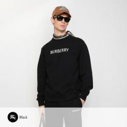 BURBERRY 버버리 로고 프린팅 코튼 맨투맨