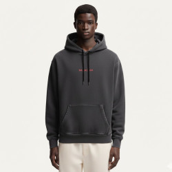 BALENCIAGA 발렌시아가 레드레터링 피그먼트 기모 후드티