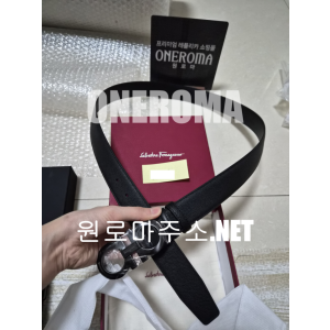 서*정 고객님 페레가모 살바토레 간치니 벨트 흑장