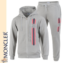 MONCLER 몽클레어 피그먼트 삼선 나염 후드집업 셋업