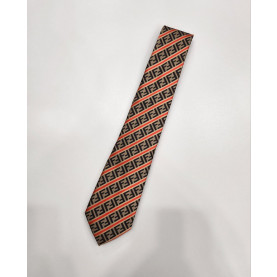 FENDI 펜디 FF 패턴 실크 넥타이
