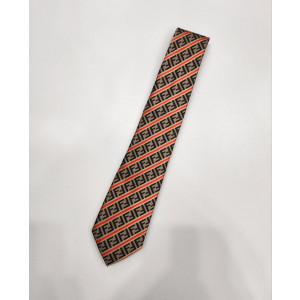 FENDI 펜디 FF 패턴 실크 넥타이