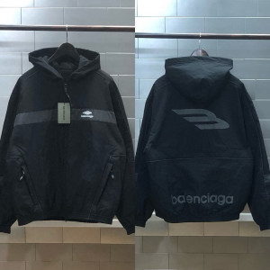 BALENCIAGA 발렌시아가 3B 스포츠 아이콘 스키트랙 패딩 자켓