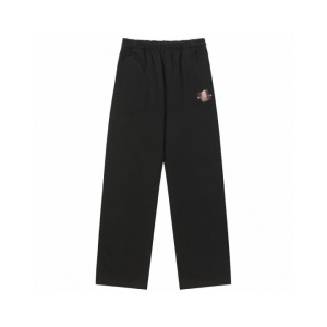 BALENCIAGA 발렌시아가 3811 테이프드 로고 워싱 스웨트 팬츠