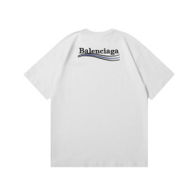 BALENCIAGA 발렌시아가 2305 웨이브 자수 로고 반팔 6COLOR