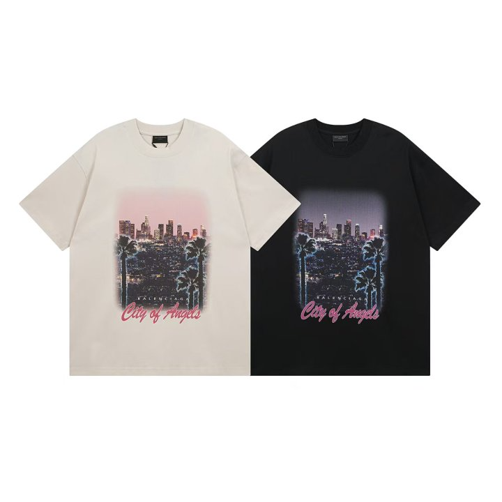 BALENCIAGA 발렌시아가 3262 시티 오브 엔젤스 반팔