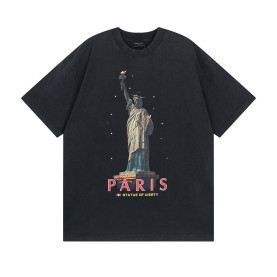 BALENCIAGA 발렌시아가 23119 파리 리버티 워싱 반팔