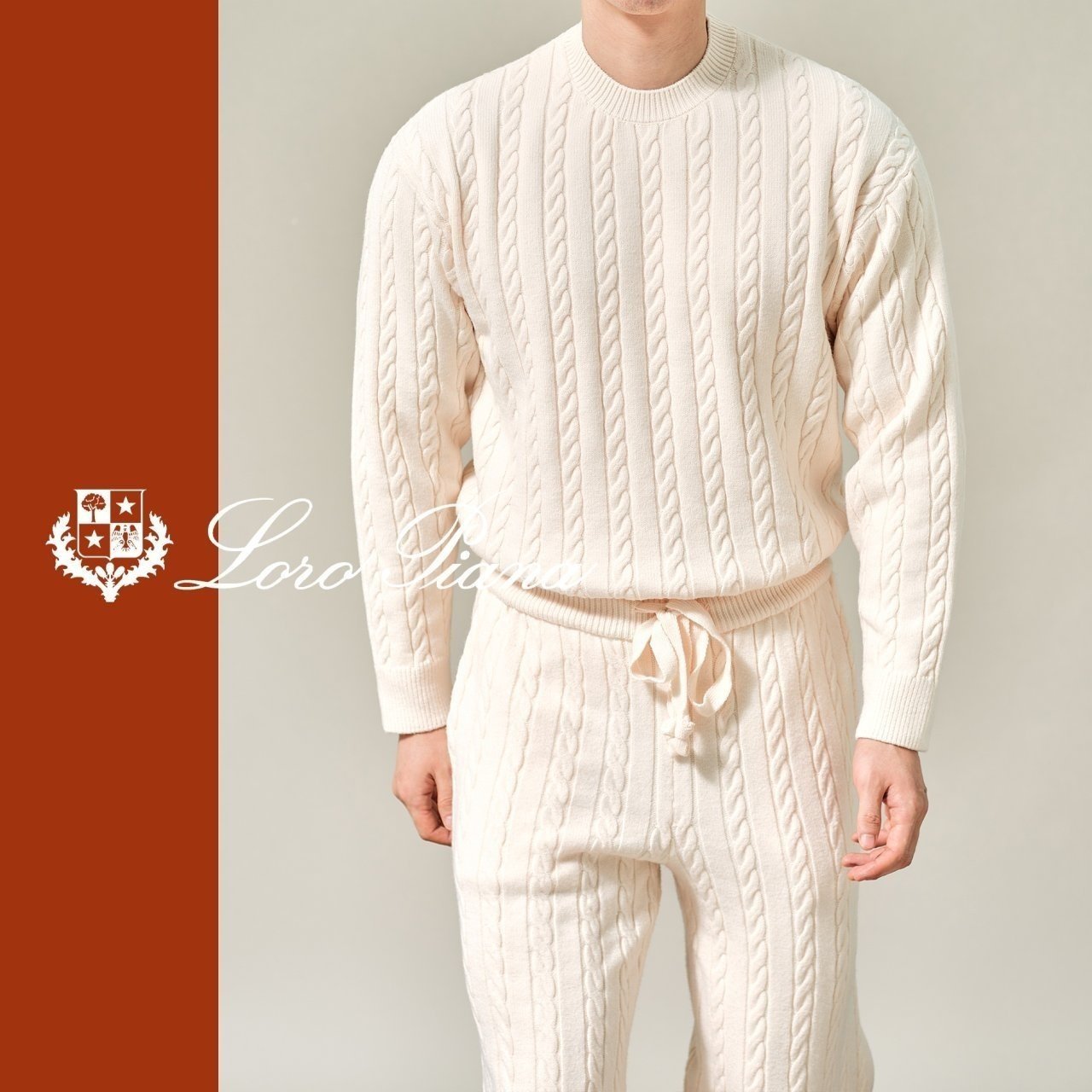 LOROPIANA 로로피아나 울 트레이닝복 세트 2COLOR