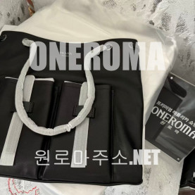 윤*현 고객님 프라다 라지 레더 블랙 백