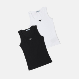 PRADA 프라다 삼각 와펜 나시