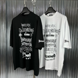 BALENCIAGA 발렌시아가 멀티 메탈 반팔