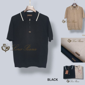 LOROPIANA 로로피아나 카라 라인 반집업