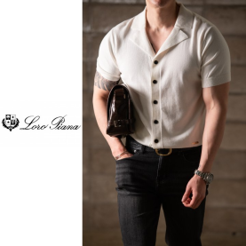 LOROPIANA 로로피아나 로피아 블루넬리 반팔 4COLOR