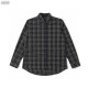 BALENCIAGA 발렌시아가 백로고 플란넬 체크 셔츠