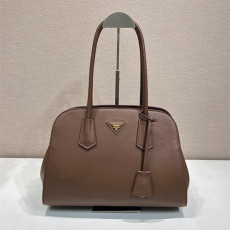 PRADA 프라다 미디엄 레더 토트백 1BG606 2COLOR
