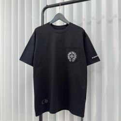 CHROME HEARTS 크롬하츠 홀스슈 포켓 로고 반팔 티셔츠 2COLOR