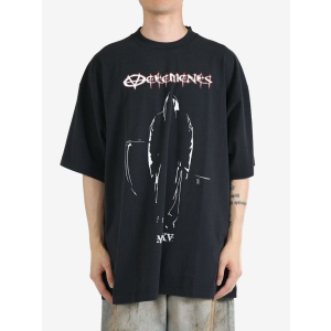 VETEMENTS 베트멍 리퍼 로고 반팔 티셔츠