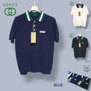 GUCCI 구찌 배색 패치카라 반팔