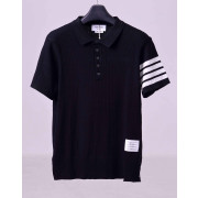 THOM BROWNE 톰브라운 니트 카라 반팔 3COLOR