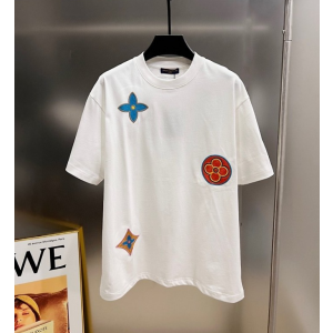 LOUIS VUITTON 루이비통 플라워 모노그램 패치 반팔 2COLOR