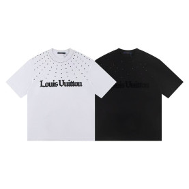 LOUIS VUITTON 루이비통 6546 비즈 로고 반팔